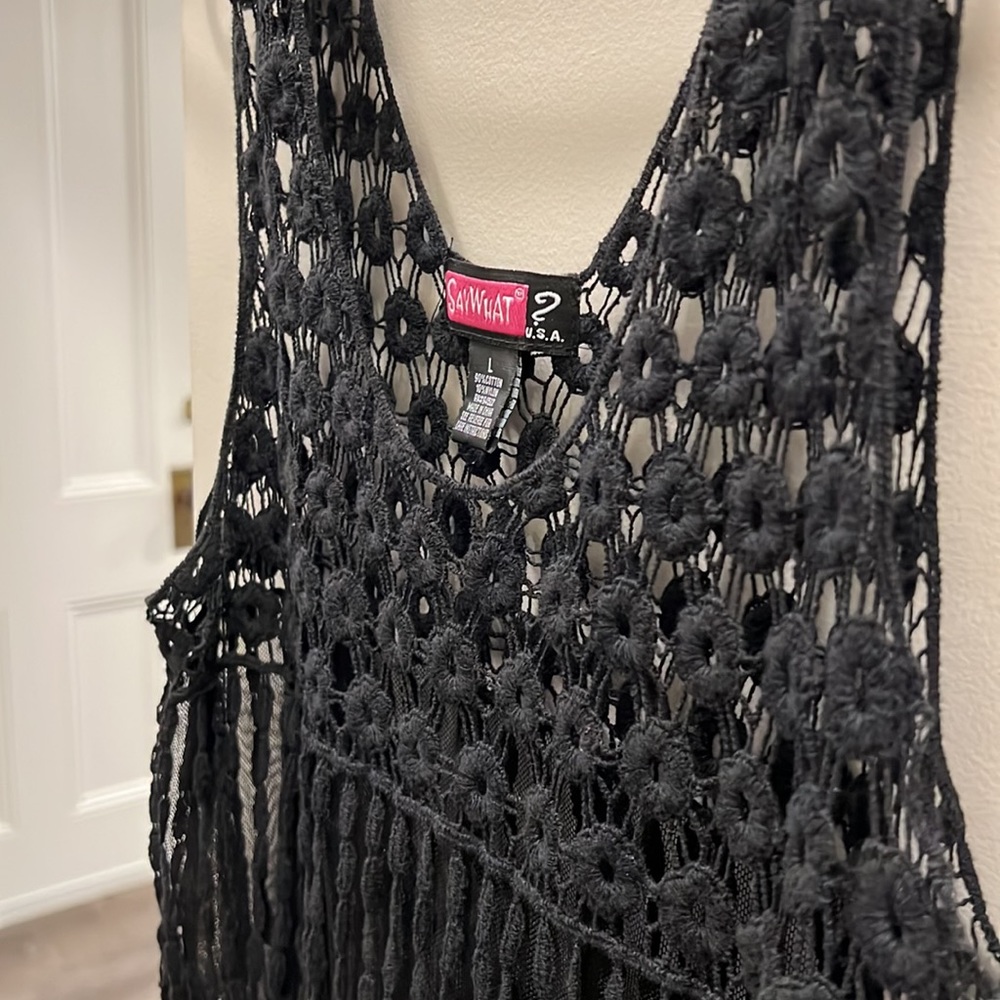 Lace tank with frills - Picture 4 of 6